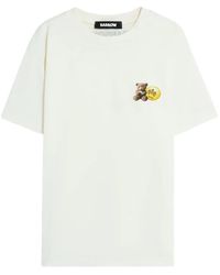 Barrow - Bear-Print T-Shirt - Lyst