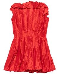 TOVE - Marina Pleated Strapless Top - Lyst
