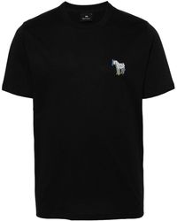 PS by Paul Smith - T-shirt en coton à imprimé zèbre - Lyst