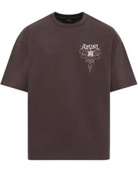 Amiri - Lasso Oversized Tee - Lyst