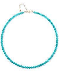 Mateo - 14Kt Beaded Necklace - Lyst