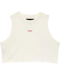 Purple Brand - クロップド トップ - Lyst