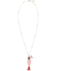 Prada - Halskette Mit Vogel-Anhänger - Lyst