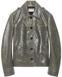 Zadig & Voltaire - Veste En Cuir - Lyst