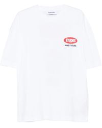 Etudes Studio - Logo-Print T-Shirt - Lyst