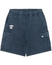 Aape By A Bathing Ape - Short Cargo À Écusson À Logo - Lyst