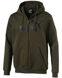 PUMA - Essentials Full-Zip Hoodie - Lyst