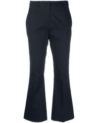 Seventy - Bootcut Cropped Trousers - Lyst