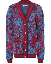 Temperley London - Francis Cardigan Mit Blumenmuster - Lyst