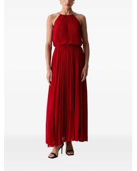 Morgan - Pleated Maxi Dress - Lyst