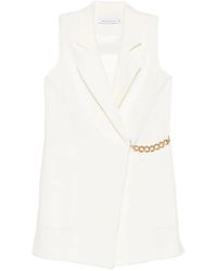 SIMONA CORSELLINI - Chain-Link Mini Dress - Lyst