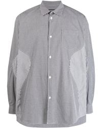 Undercover - Mixed-Print Cotton Shirt - Lyst