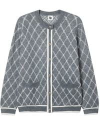 B+ AB - Cárdigan A Rombos - Lyst