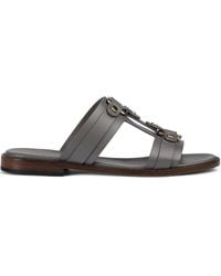 Doucal's - Sandalen Aus Leder - Lyst