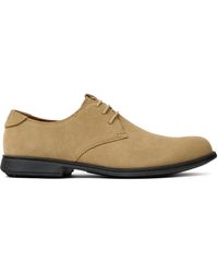 Camper - 1913 Suede Lace-Up Derby Shoes - Lyst
