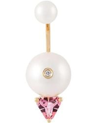 Delfina Delettrez - 'Trillion' Diamond Earring - Lyst