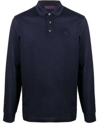 Ralph Lauren - Long-Sleeved Logo Polo Shirt - Lyst