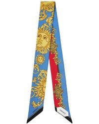Versace - Printed Silk Twill Ribbon - Lyst
