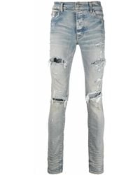 Amiri - Vaqueros Skinny Con Efecto Envejecido - Lyst
