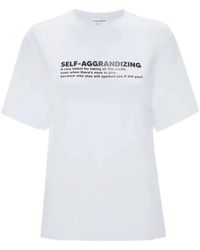 Victoria Beckham - T-Shirt With Print - Lyst