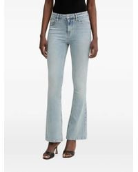 Guess - Jean Évasé À Effet Délavé - Lyst