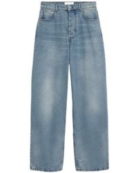 Ami Paris - Vaqueros Estilo Baggy De Algodón - Lyst