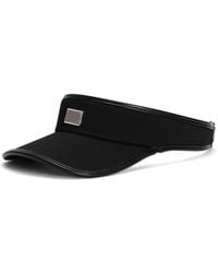 Dolce & Gabbana - Logo-Plaque Visor - Lyst