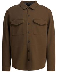 Vince - Sobrecamisa De Algodón Con Botones - Lyst