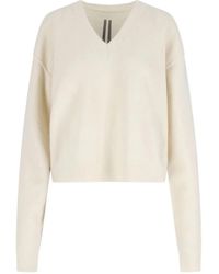 Rick Owens - Maglione Con Scollo A V - Lyst