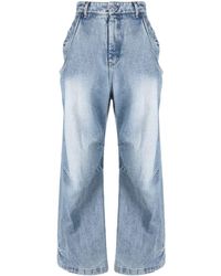 we11done - Mid-rise Wide-leg Jeans - Lyst