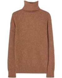 RETORI - Ribbed-Knit Roll-Neck Sweater - Lyst