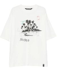 Palm Angels - T-Shirt À Imprimé Graphique - Lyst