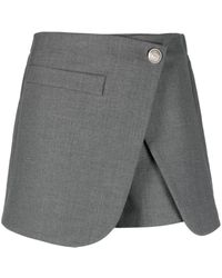 Maje - Pantalones cortos con diseño cruzado - Lyst