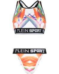 Philipp Plein - Flowers Bikini Set - Lyst