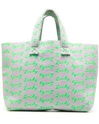 Natasha Zinko - All-Over Lucky-Print Tote Bag - Lyst
