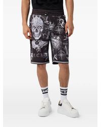 Philipp Plein - Elastic-Waistband Shorts - Lyst