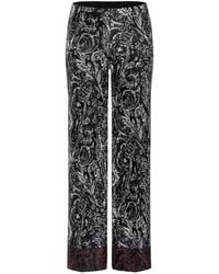 Marc Cain - All-Over Print Palazzo Pants - Lyst