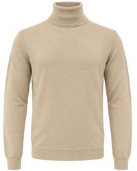 Franzese Collection - Stefano De Martino Ribbed Turtleneck Sweater - Lyst