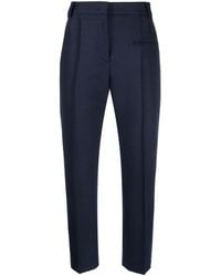 Fabiana Filippi - High-Waist Cropped Trousers - Lyst