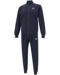 EA7 - Trainingspak Met Logo En Rits - Lyst