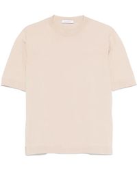 Cruciani - Fein Gestricktes T-Shirt - Lyst