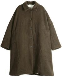 Casey Casey - Button-Up Long-Sleeve Coat - Lyst