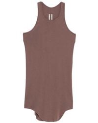 Rick Owens - Basic Ribbed Tank - Lyst