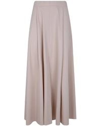 Pierantoniogaspari - Pleated Midi Skirt - Lyst