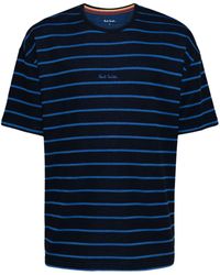 Paul Smith - Short-sleeved Striped Pyjama Top - Lyst