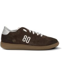 Be980 - Baskets Harvard 1 En Daim À Logo Brodé - Lyst
