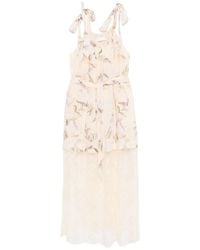Zimmermann - Robe Cascadian Lace À Coupe Mi-Longue - Lyst