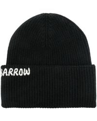 Barrow - Ribbed Merino-Cotton Fisherman Beanie - Lyst