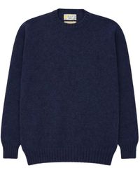 Fortela - Shetland Wool Sweater - Lyst