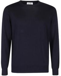 Kangra - Fine-Knit Crew-Neck Sweater - Lyst